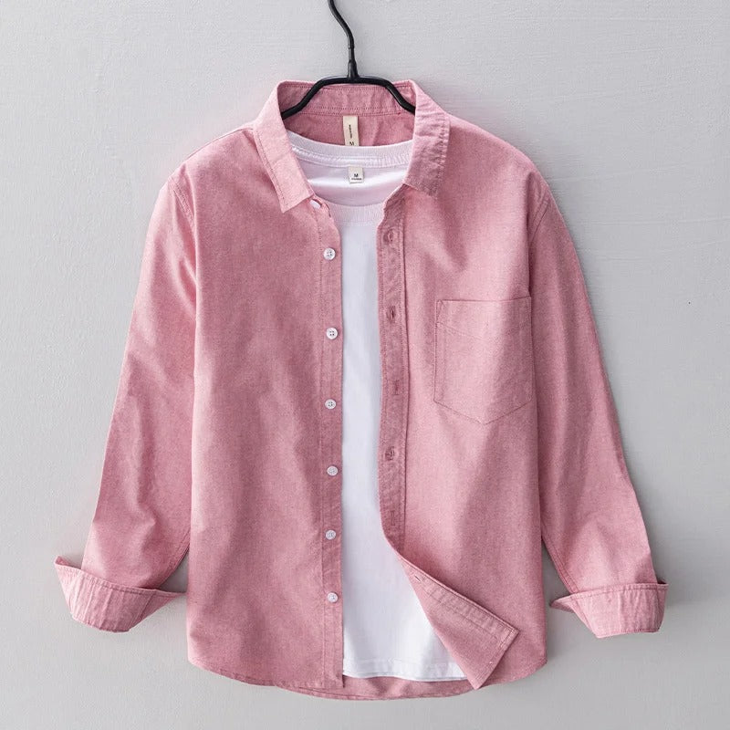 Mens Casual Long Sleeve Shirt( Pack of 4 )